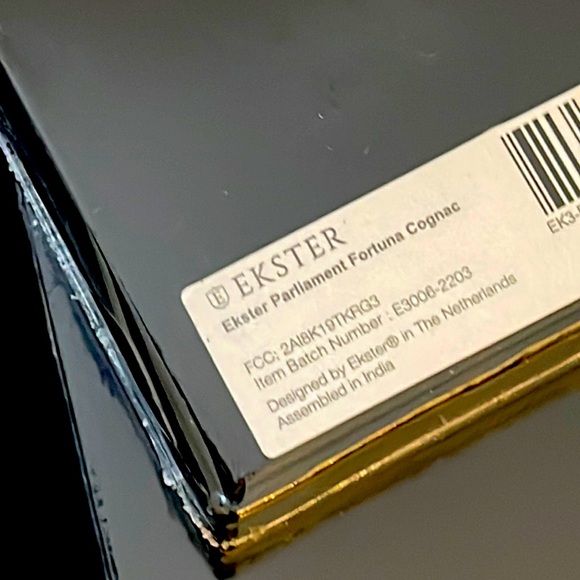 Ekster Parliament Fortuna Cognac RFID Leather Wallet SEALED (MSRP $175) - Picture 7 of 7